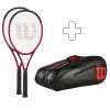 Wilson 2 Clash 100L V2.0 In Aggiunta Borsa Per Racchetta -Negozio di attrezzatura professionale per il tennis 03991000 000